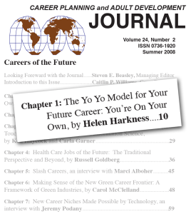 The Yo Yo Career Model – Career Planning and Adult Development Journal, Volume 24, Issue 2